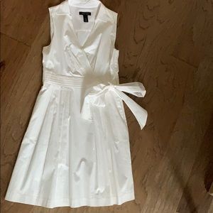 White dress black White House Black market